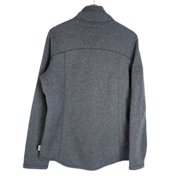 NEW Stio Womens Sweetwater Fleece Jacket XL Abyss Heather Gray Full Zip Knit - Picture 8 of 16